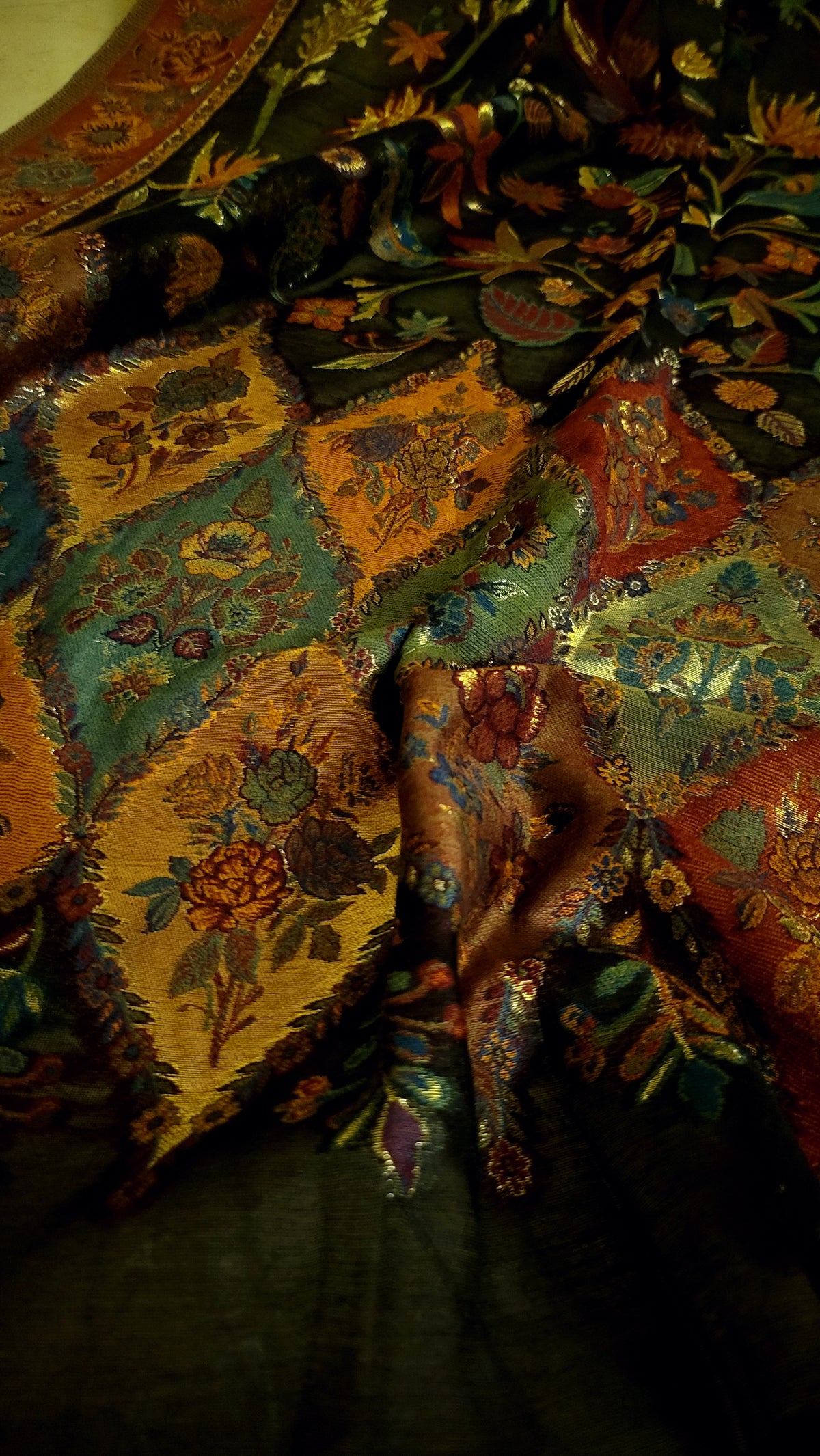 Silk kaani : shawl