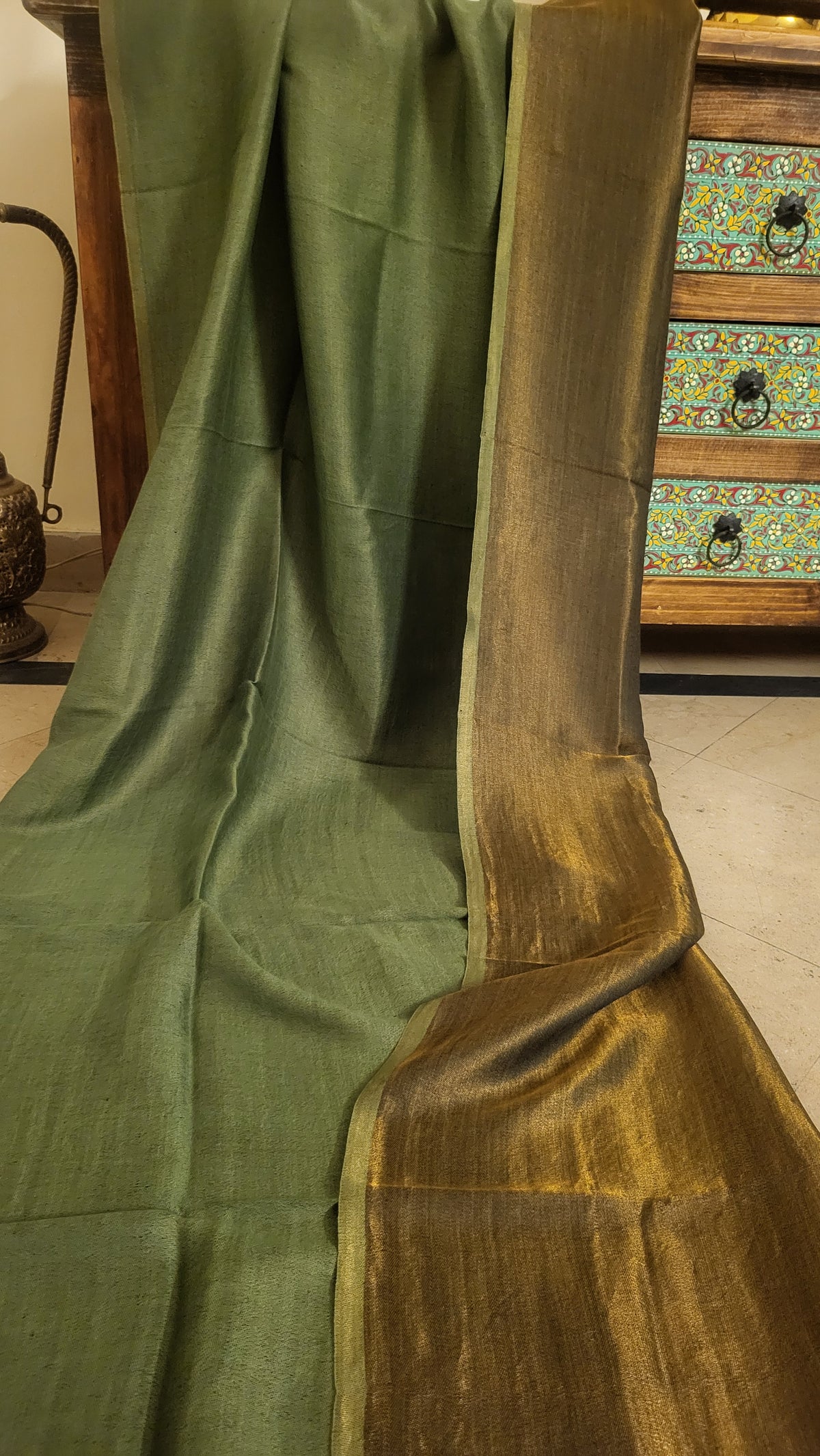 Olive Moonlight : Reversible shawl