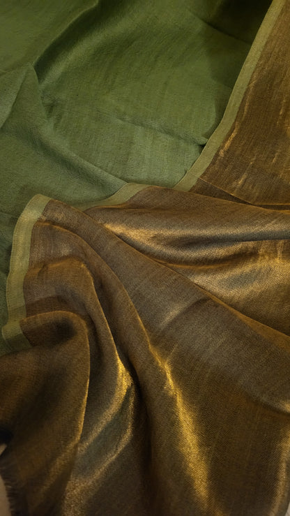 Olive Moonlight : Reversible shawl
