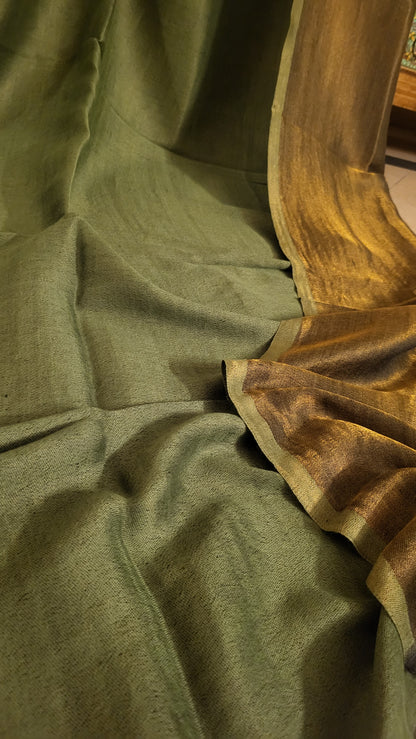 Olive Moonlight : Reversible shawl