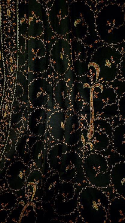 Toosh Needle Embroidered: shawl