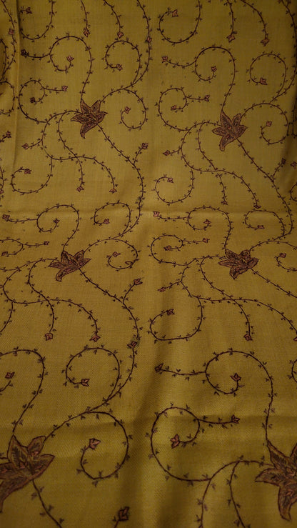 Hand Embroidered : Pashmina shawl