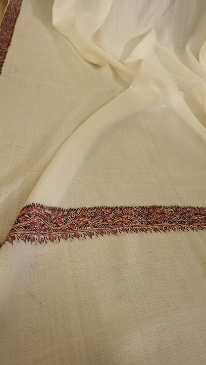 Needle Embroidered : Pashmina shawl