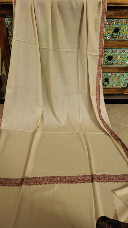 Needle Embroidered : Pashmina shawl