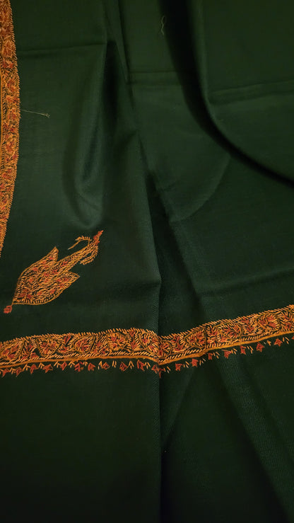 Needle Embroidered : Pashmina shawl