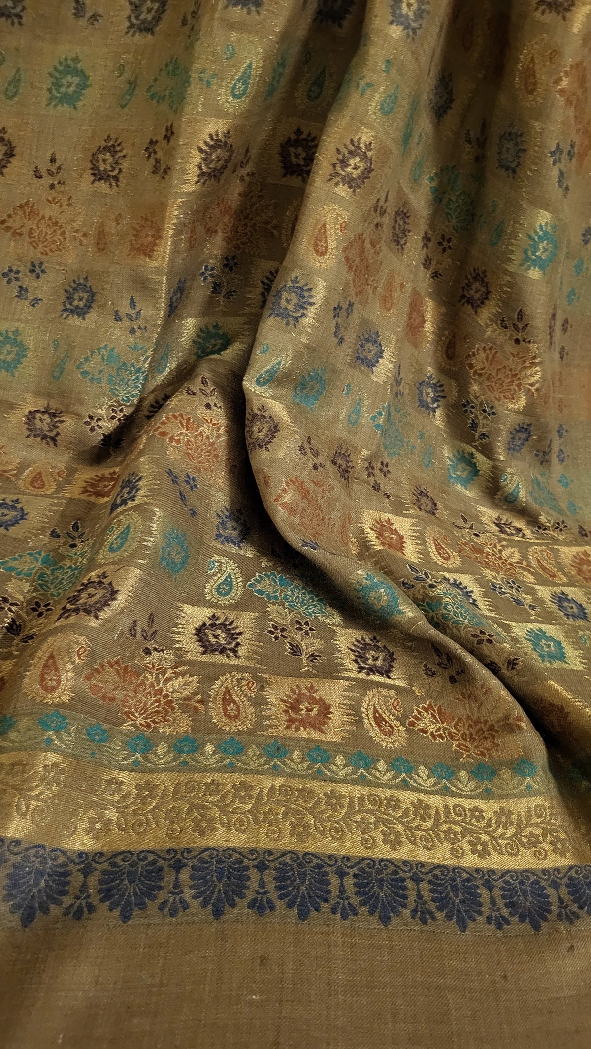 Moonlight kaani : woolen pashmina