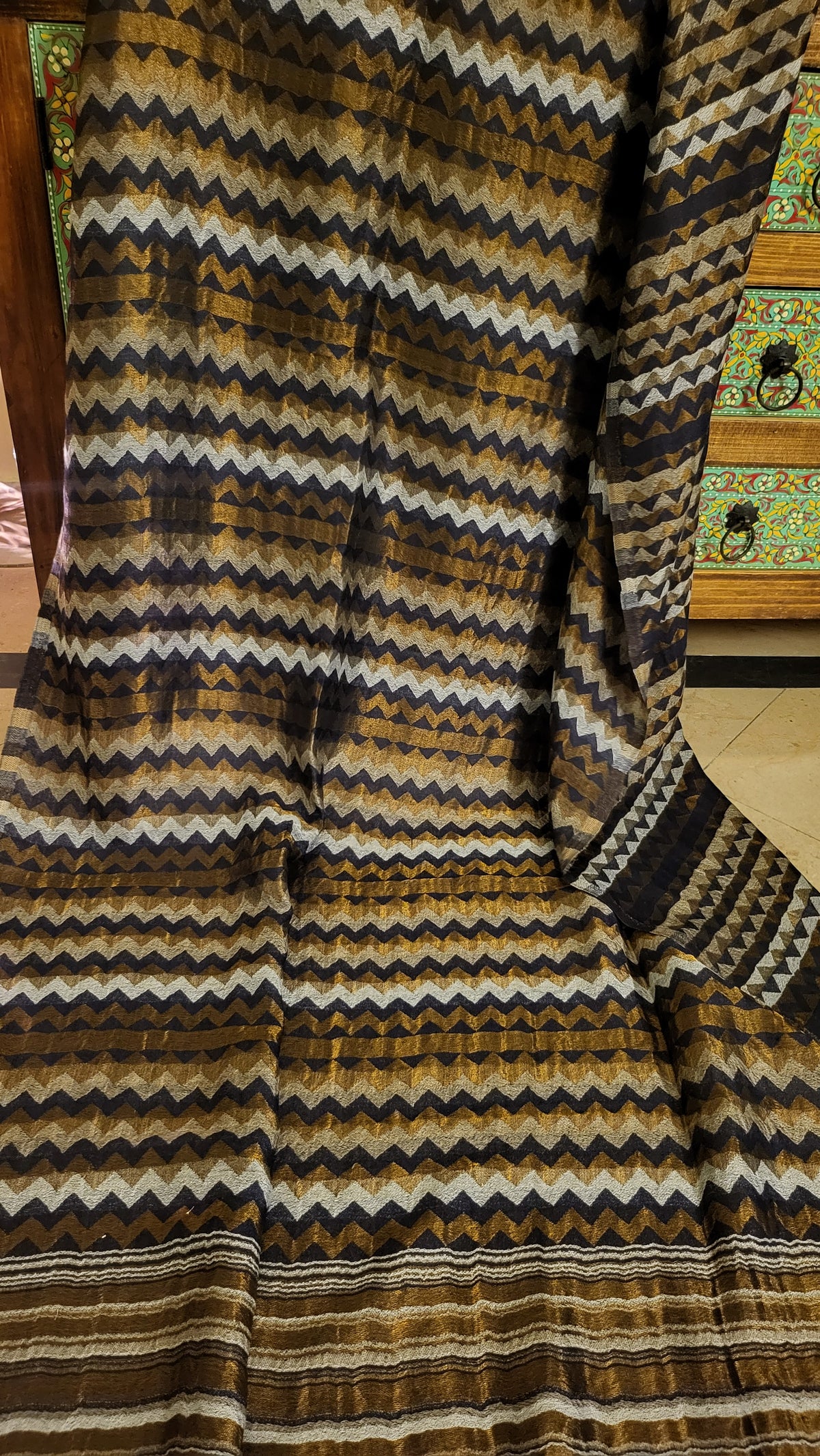 Stripes : Moonlight pashmina