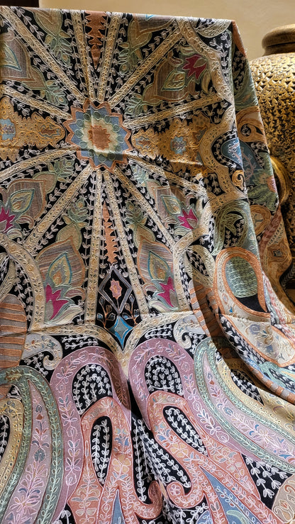 Reelkaar kalamkar : shawl