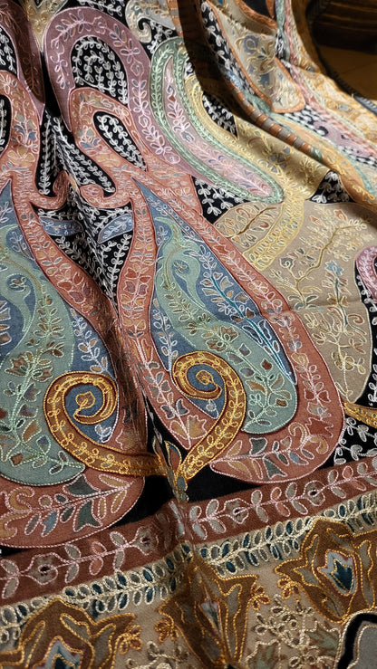 Reelkaar kalamkar : shawl