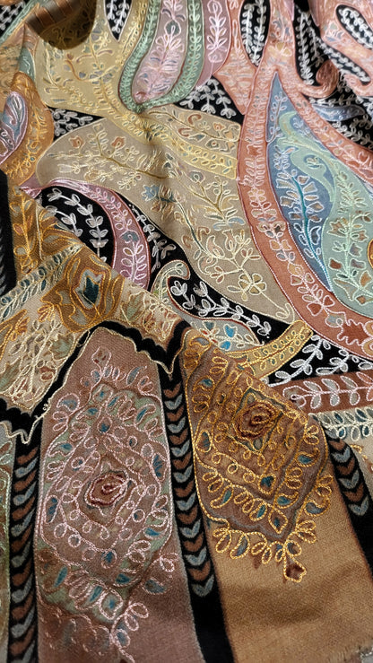 Reelkaar kalamkar : shawl