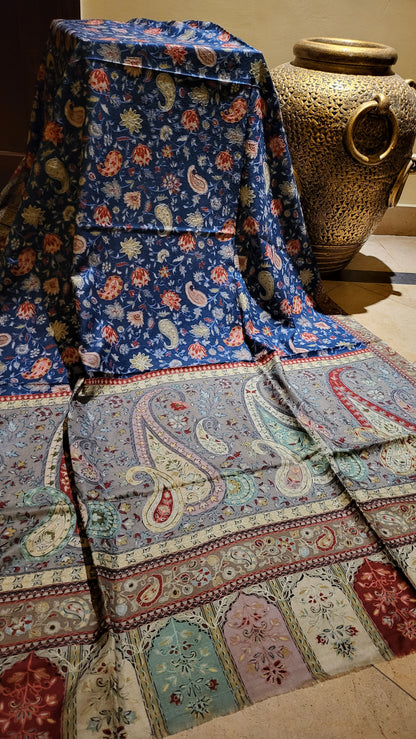 Reelkaar kalamkar shawl