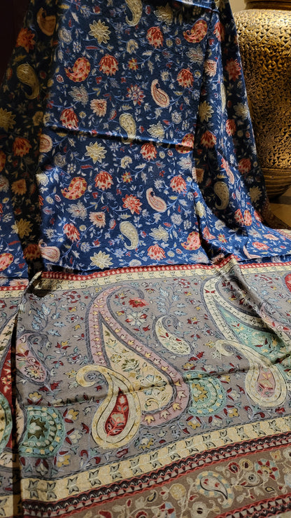 Reelkaar kalamkar shawl