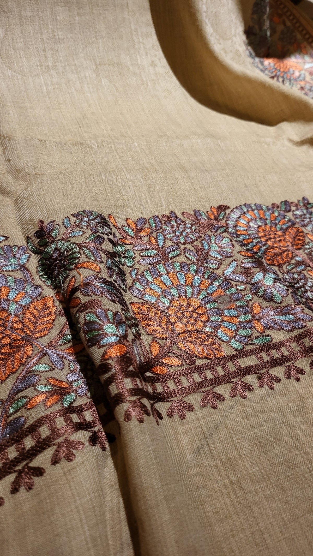 Self pashmina shawl