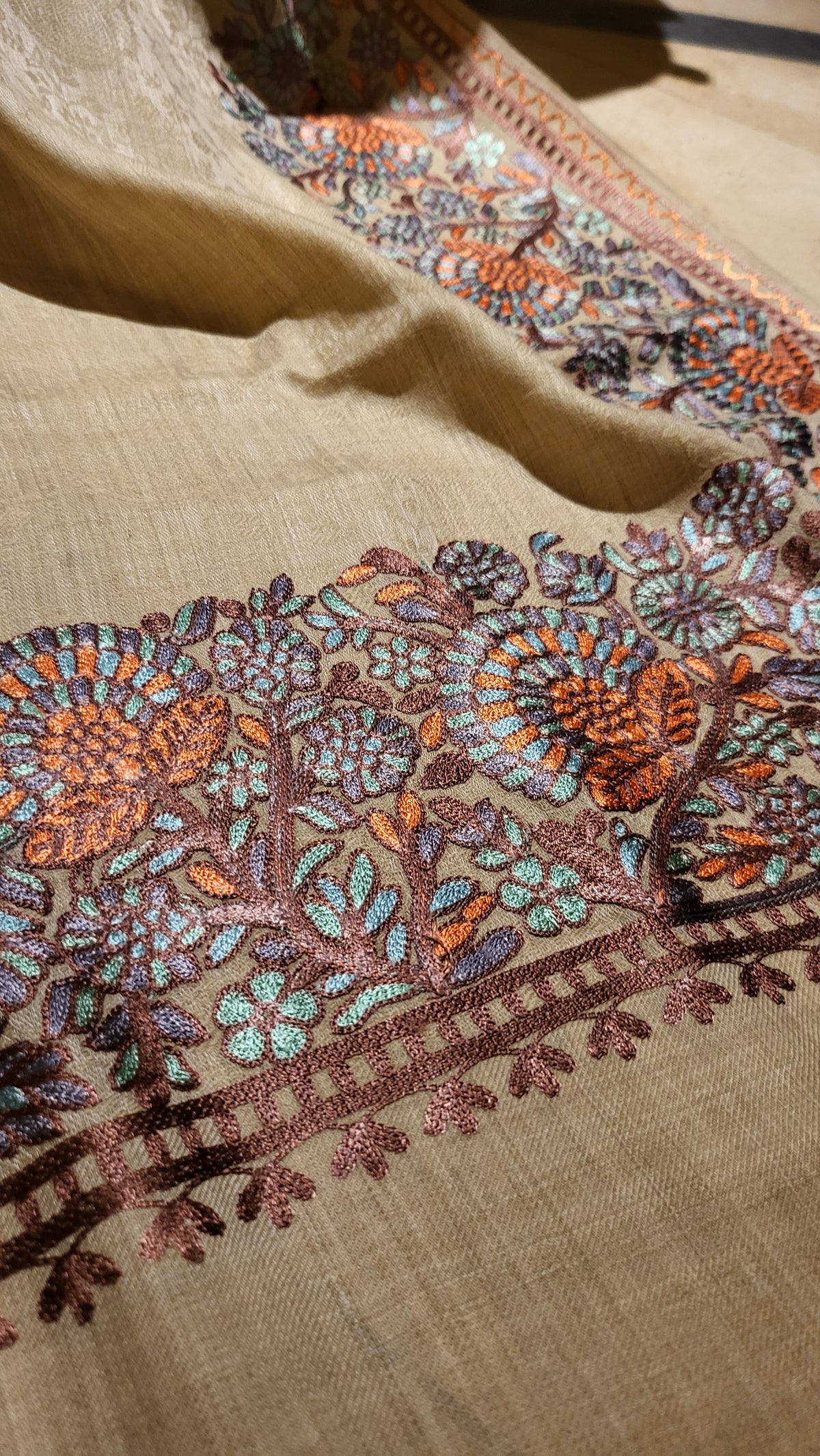 Self pashmina shawl