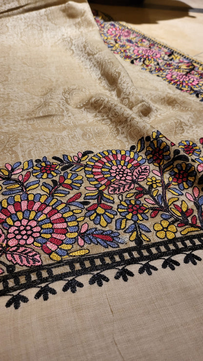 Self pashmina shawl