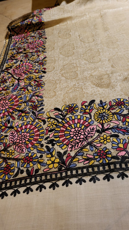 Self pashmina shawl