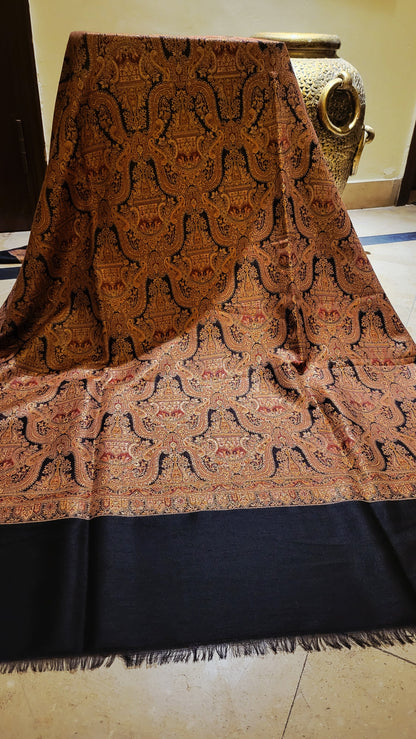 Gandhara kaani : Reversible shawl
