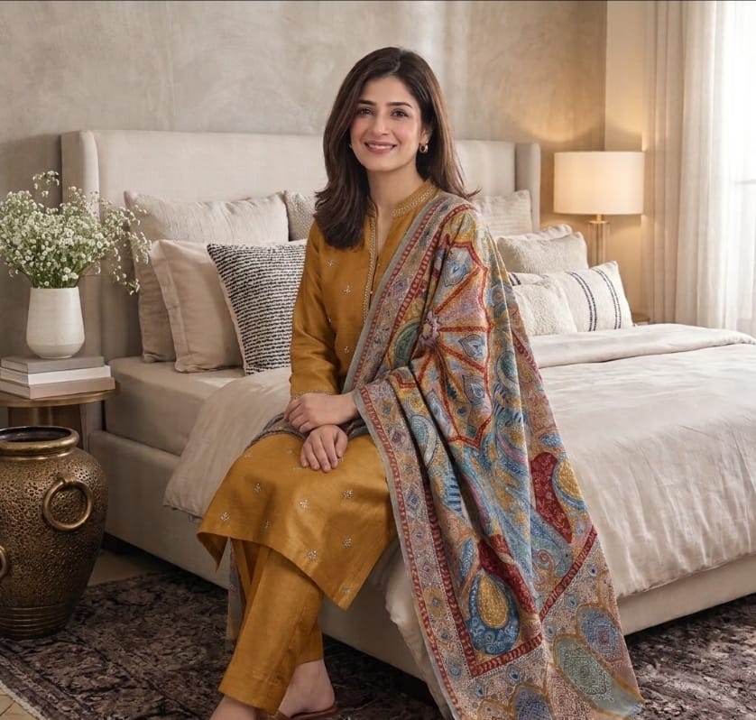 Reelkaar shawl.