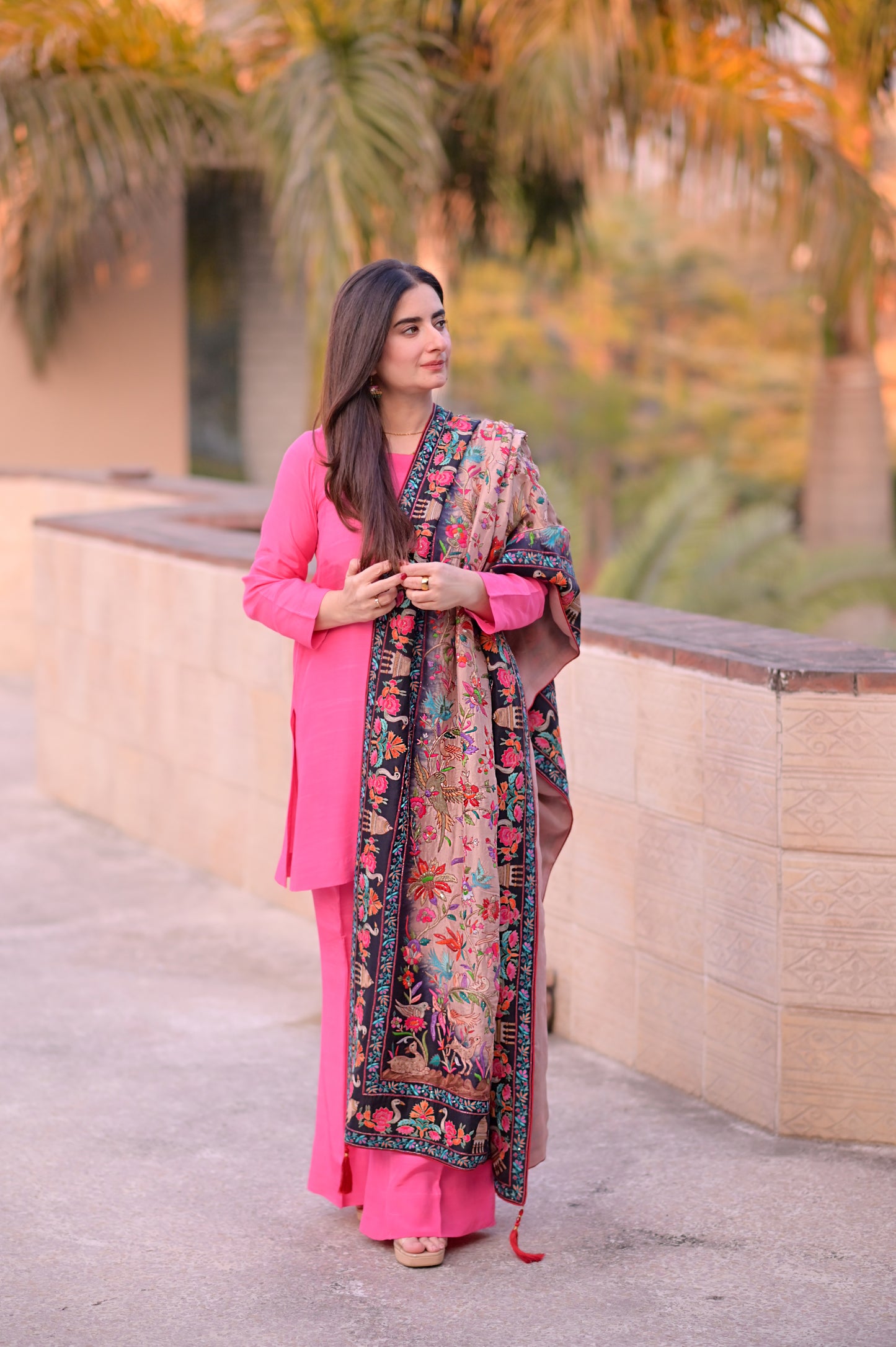Luxury edit : Silk kalamkari shawl
