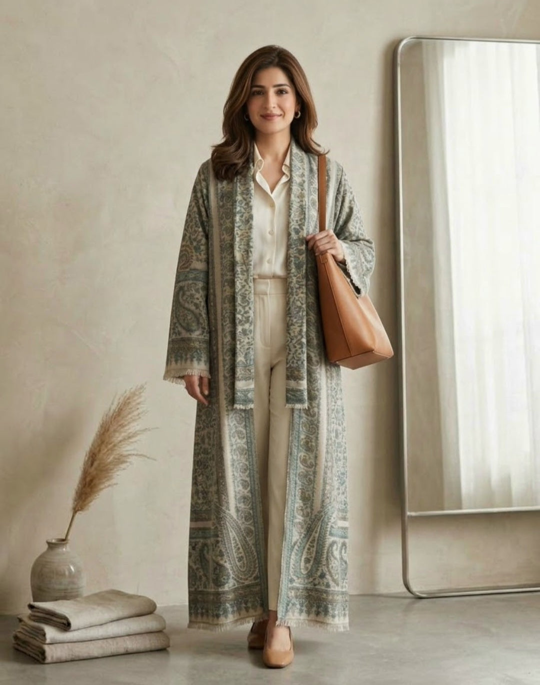 Kaani coat: Pashmina
