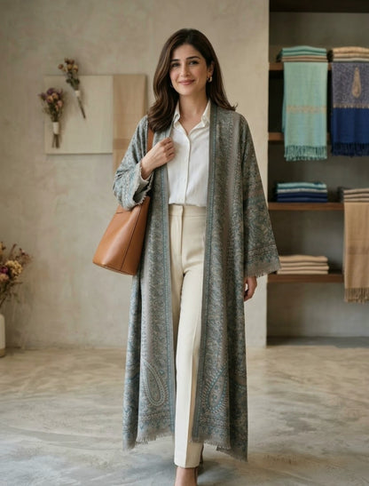 Kaani coat: Pashmina