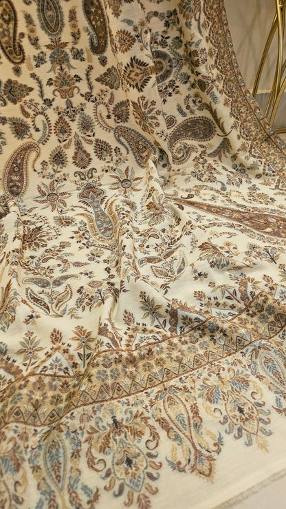 Kaani shawl: Pashmina