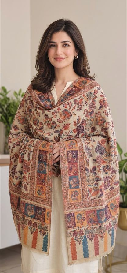 Kaani shawl: Pashmina