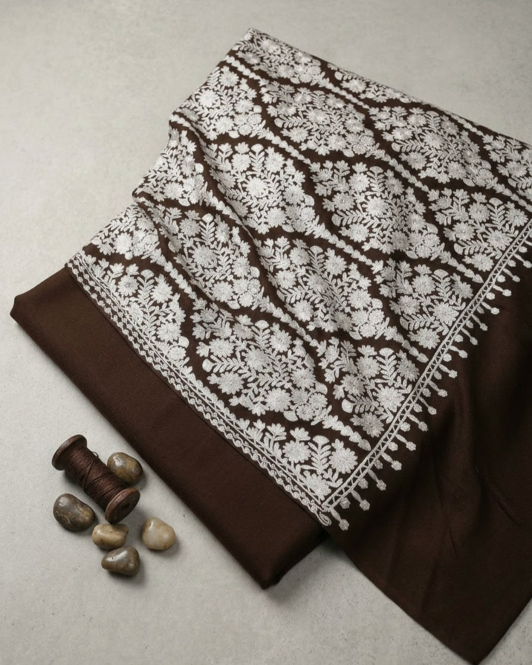 Minishawl suit: Pashmina