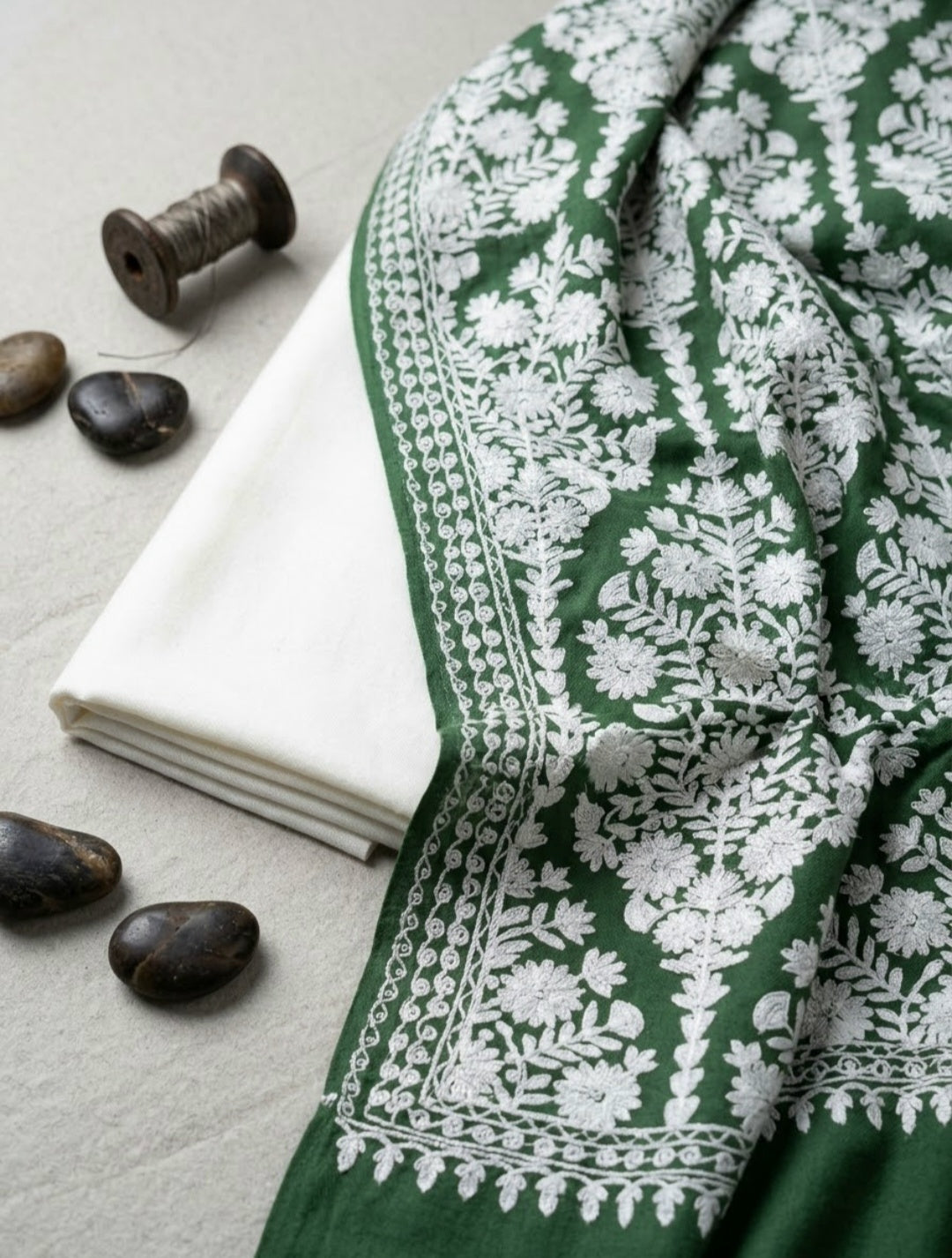 Minishawl suit: Pashmina