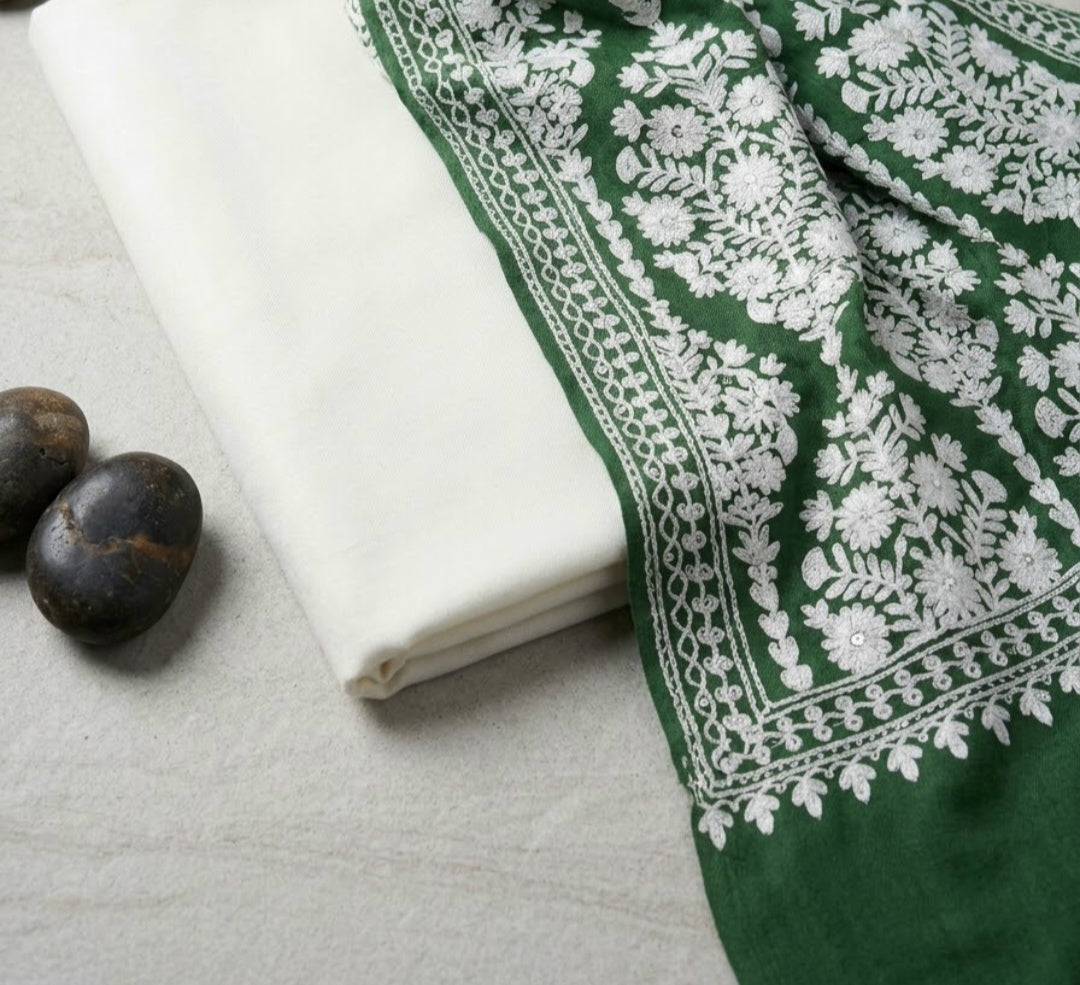 Minishawl suit: Pashmina