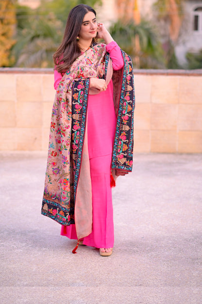 Luxury edit : Silk kalamkari shawl