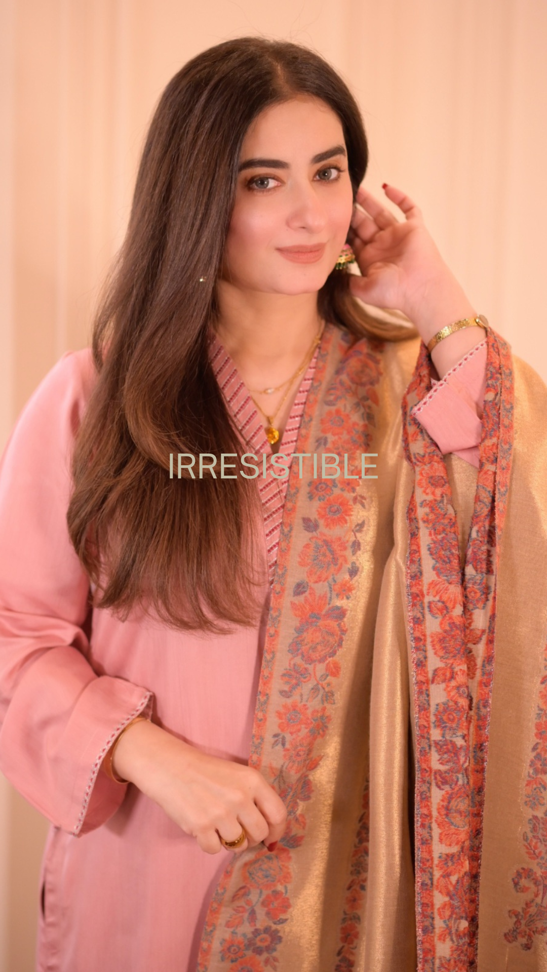 A moonlight kaani shawl