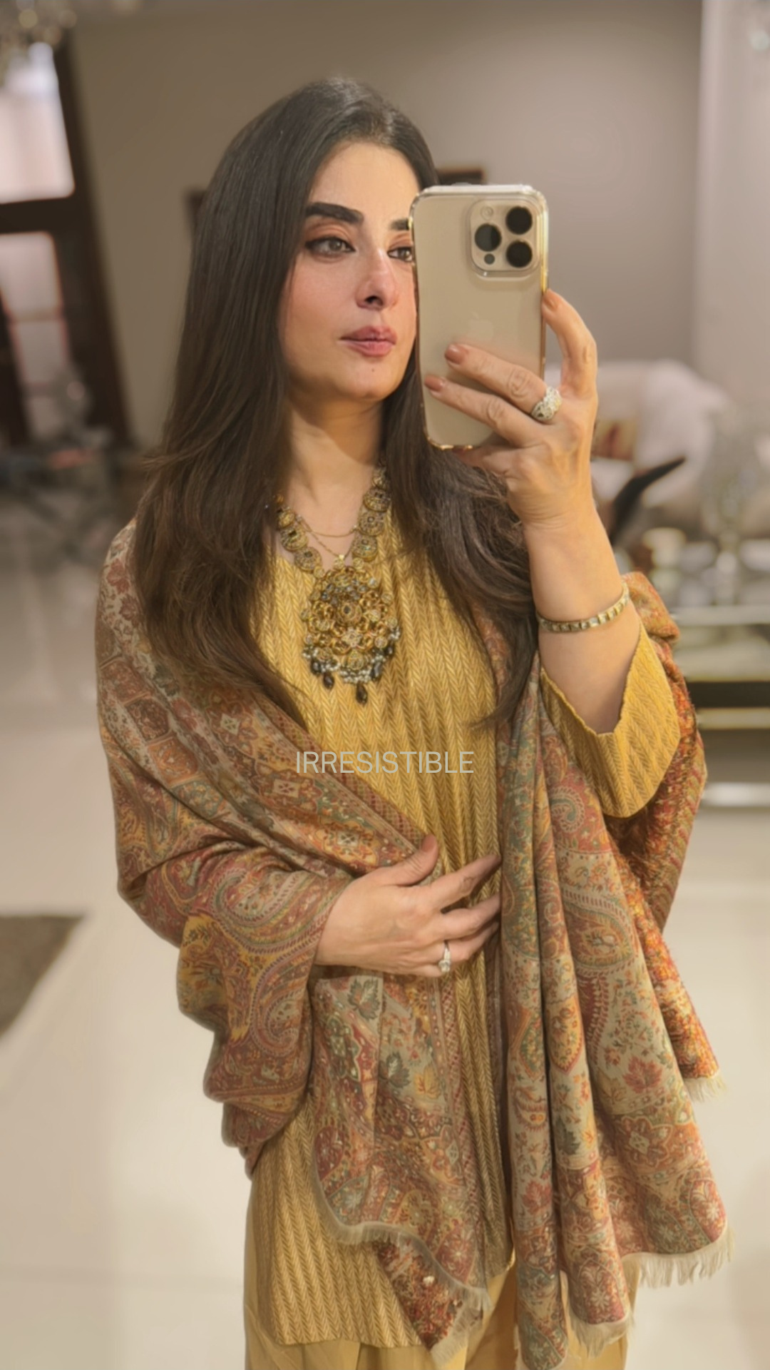 A kaani shawl: Tabrizi