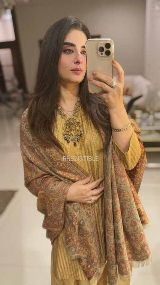 A kaani shawl: Tabrizi