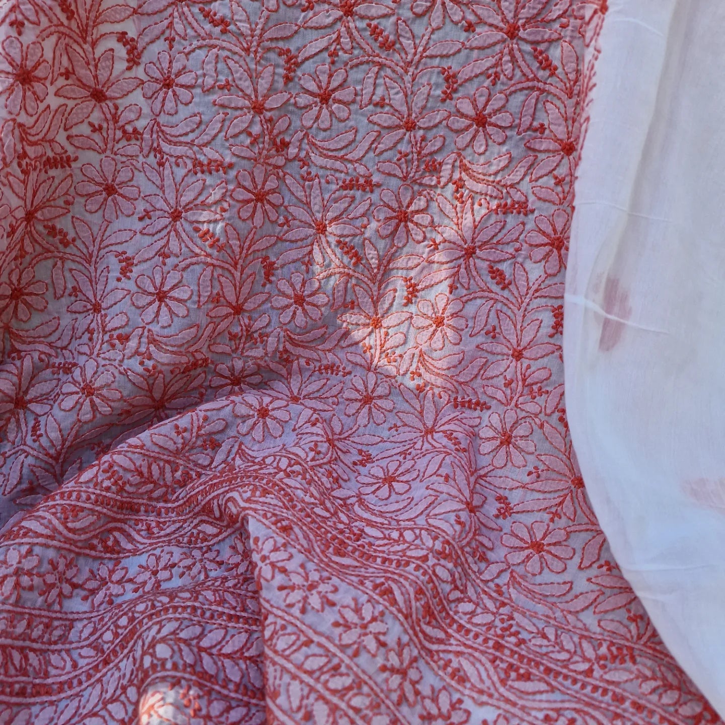 Sale Chikankari with single taar