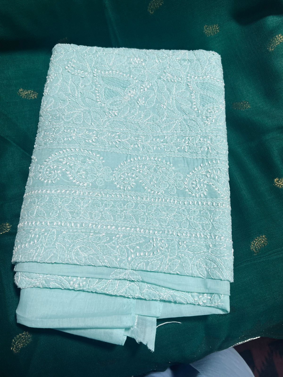 Lawn chikankari shirt piece