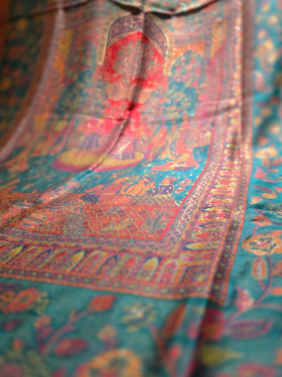 Silk kanni : shawl
