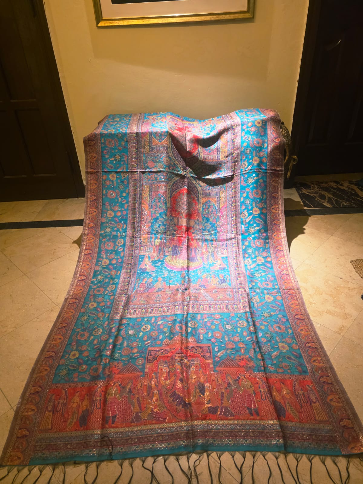 Silk kanni : shawl