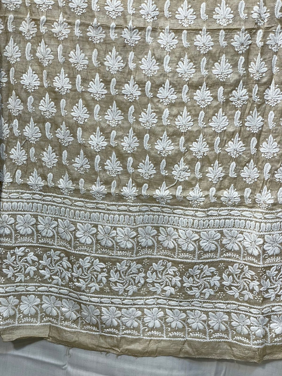 Eid collection :Pure organic silk suit