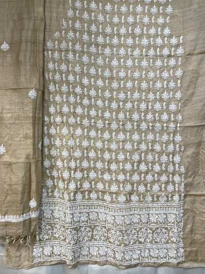 Eid collection :Pure organic silk suit