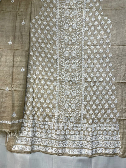 Eid collection : pure organic silk suit