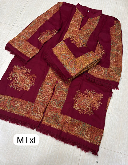 Pashmina CO-ords: stitched