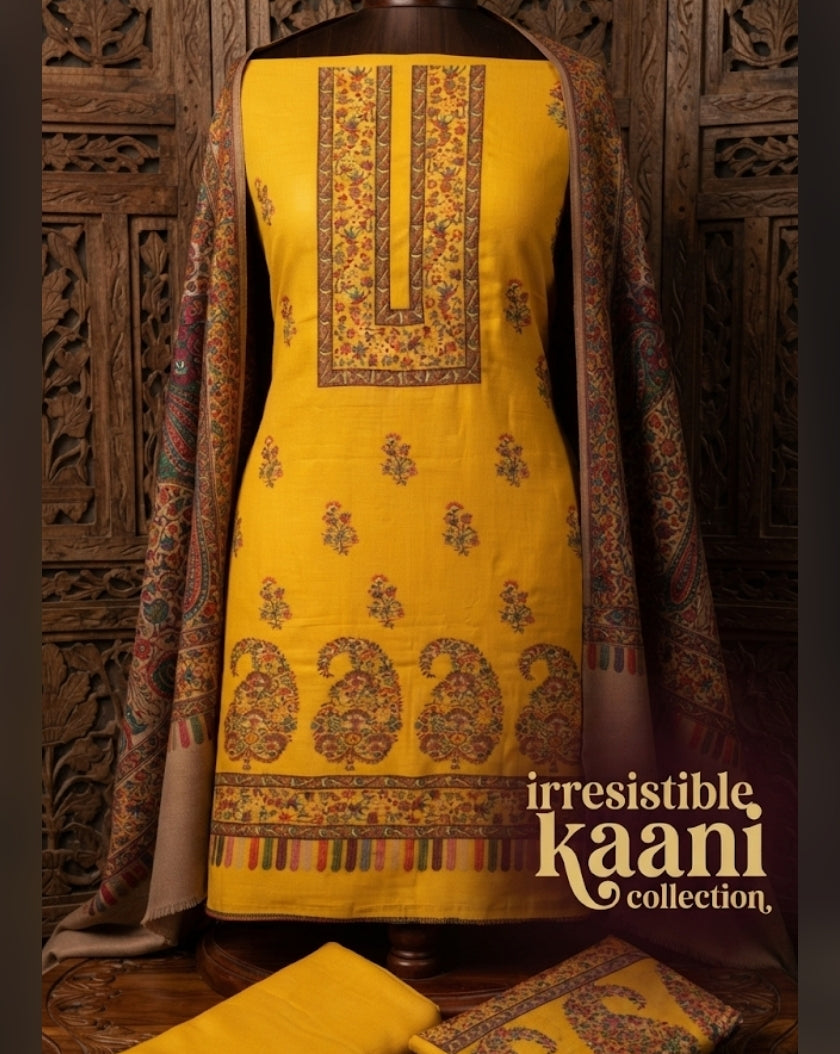 Kaani suit : Pashmina