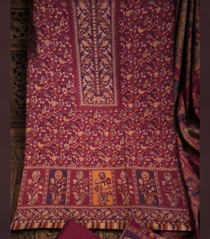 Kaani suit : Pashmina
