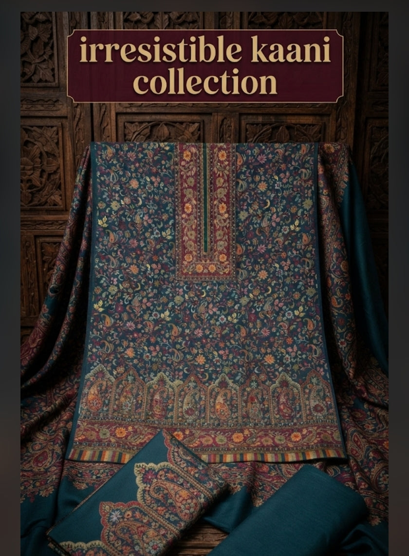 Kaani suit : Pashmina