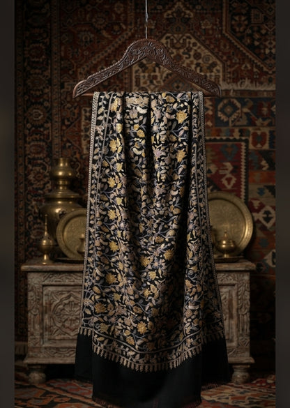 Gulabkar : Embroidered shawl