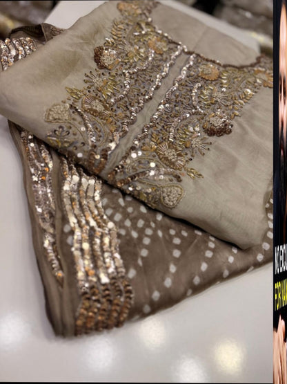 Wedding edition : Kamdani silk suit
