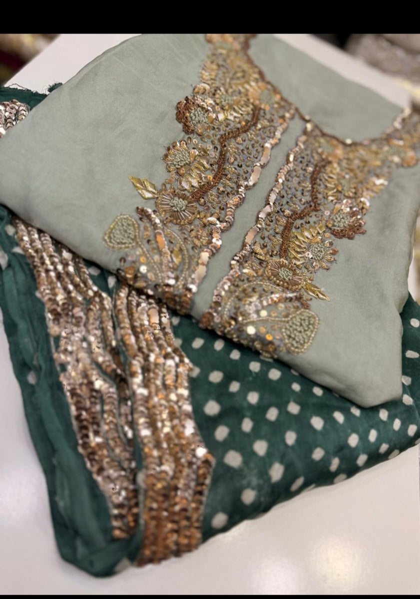 Wedding edition : Kamdani silk suit