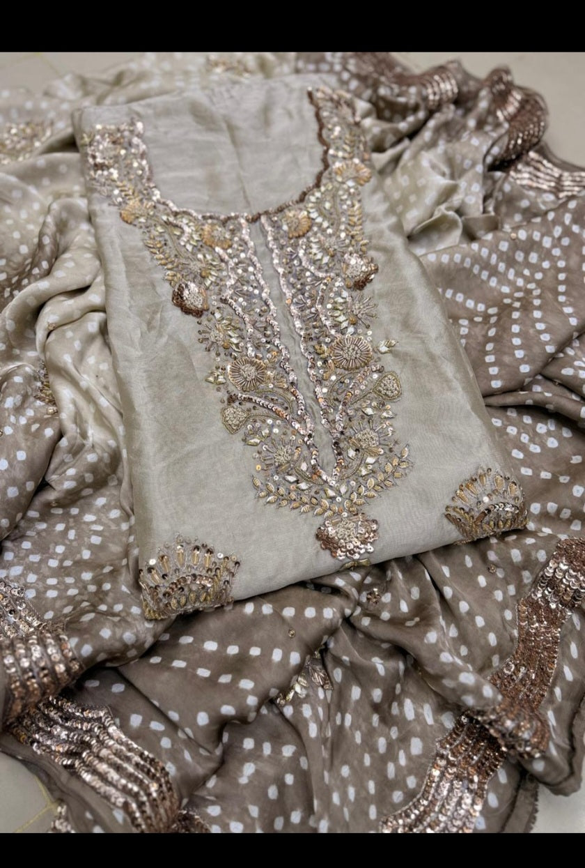 Wedding edition : Kamdani silk suit