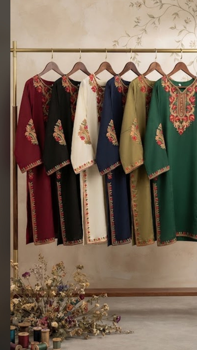 Pashmina kurta set